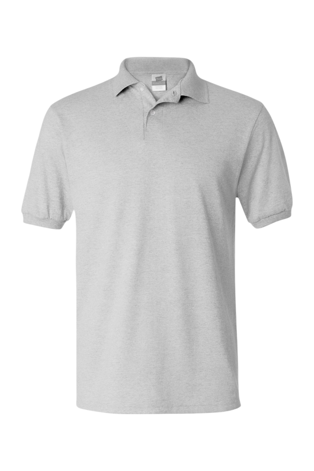 Hanes Ecosmart Jersey Polo in Ash