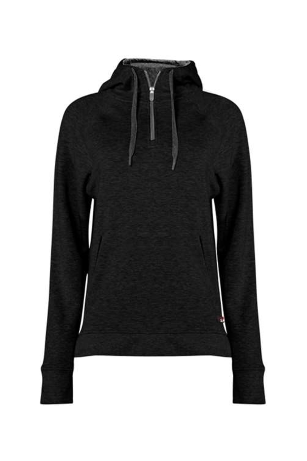 Badger Sport FitFlex Women's French Terry Hooded Quarter-Zip