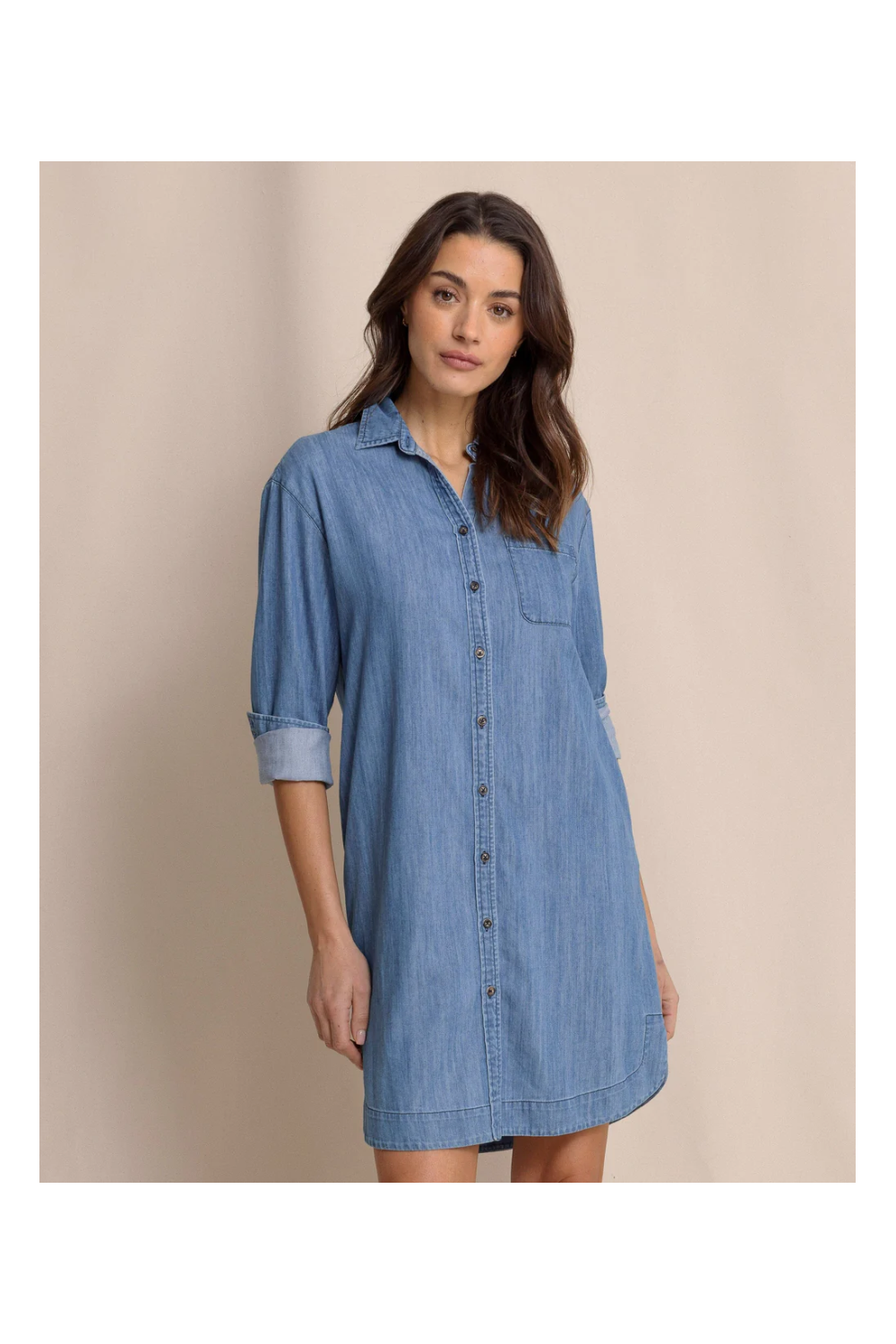 Southern Tide Cam Denim Dress