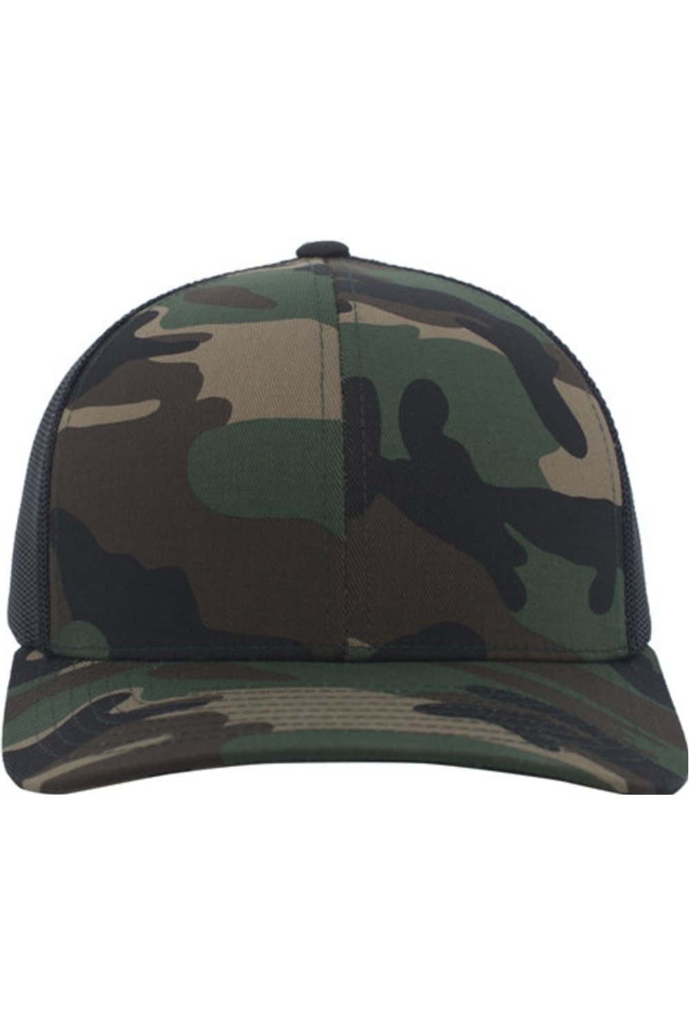 Pacific Headwear Camo Snapback Trucker Cap