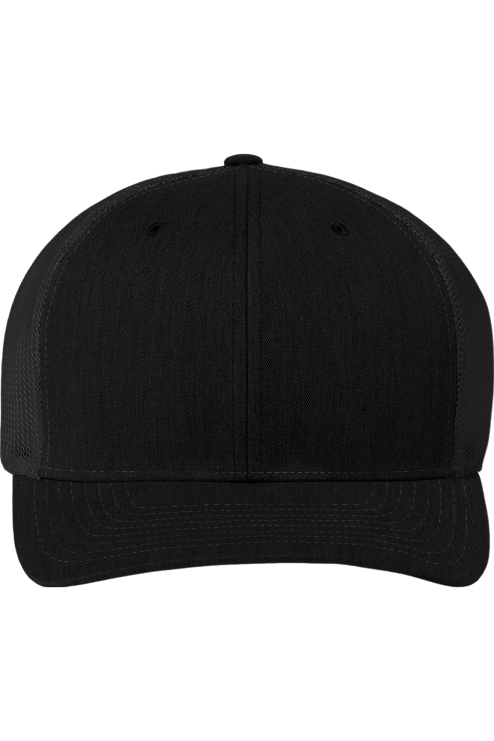 Richardson 112+ R-Flex Adjustable Trucker Cap in Black