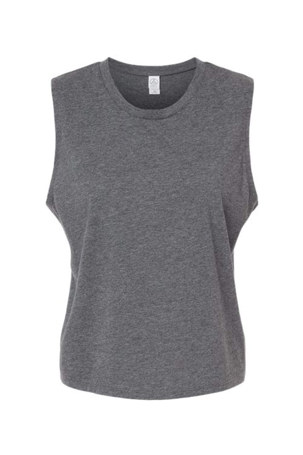 Alternative Women's Cotton Jersey CVC Go-To Crop Muscle Tank