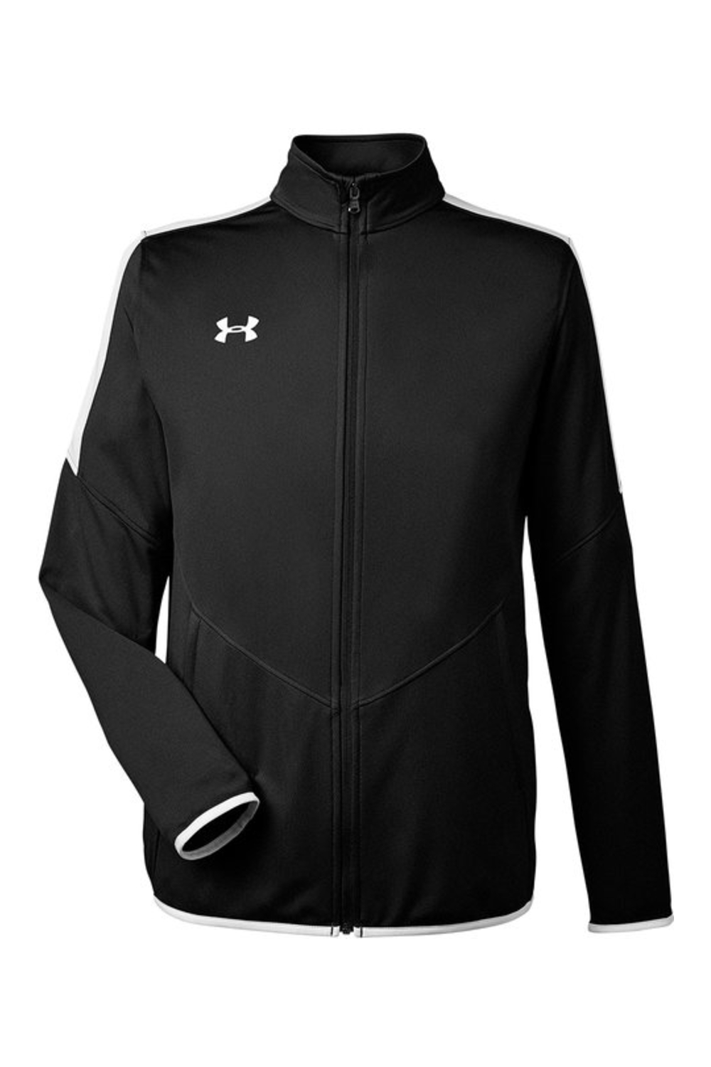 Under Armour Men's Rival Knit Jacket in Black _001