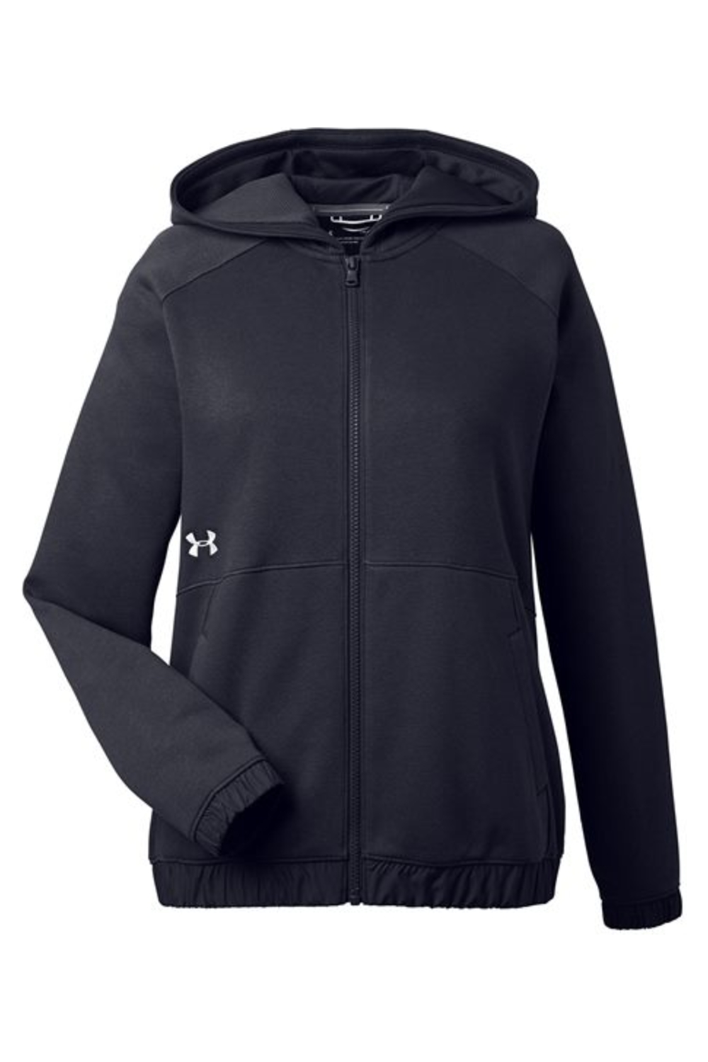 Under Armour Women's Hustle Full-Zip Hooded Sweatshirt