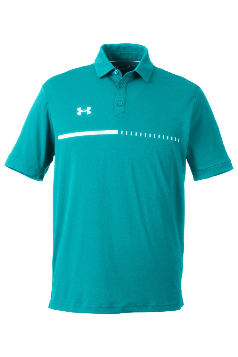 Under Armour Men's Title Polo in CST Teal/ White - 722
