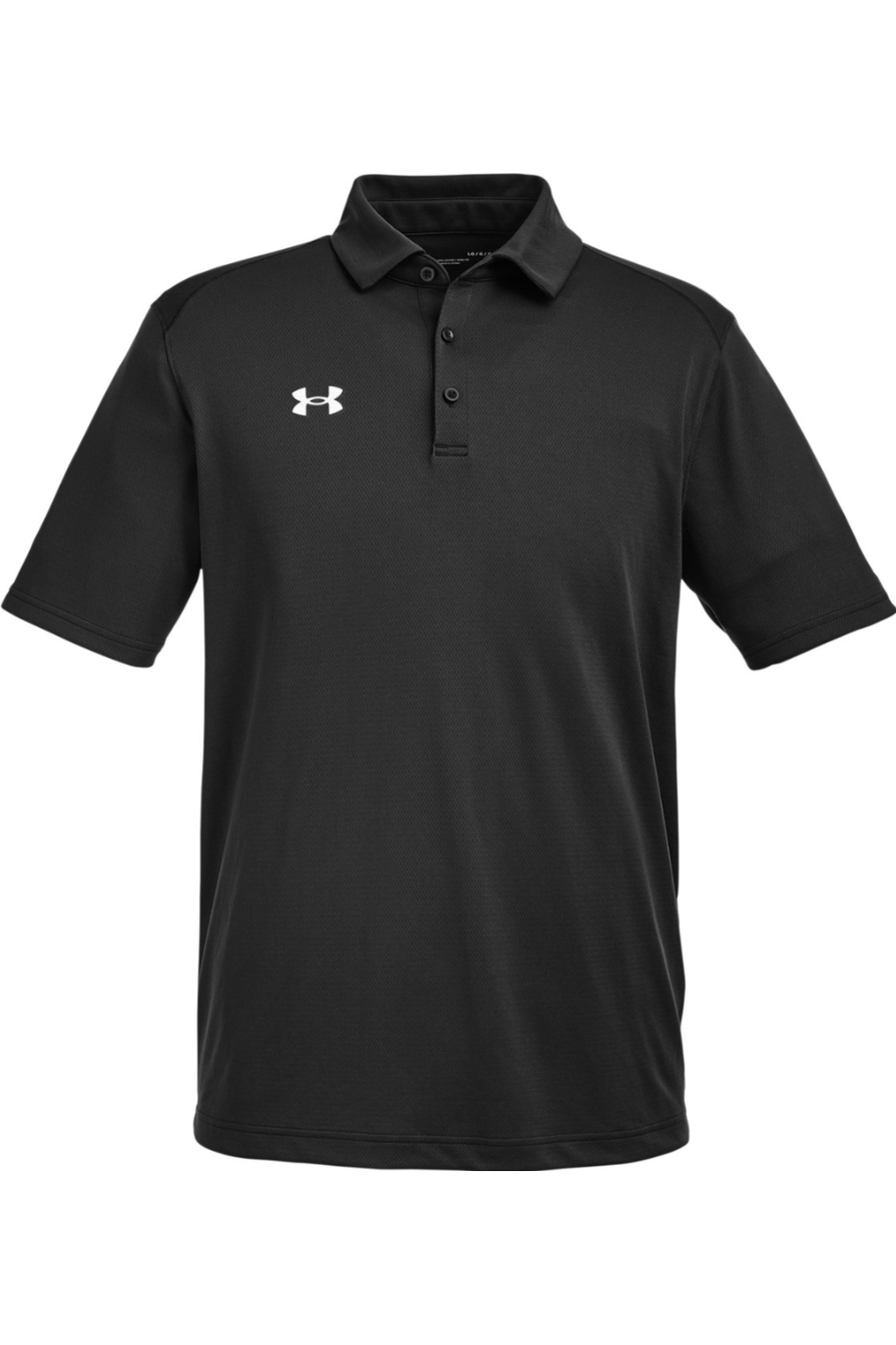 Under Armour Men's Tech Polo in Black
