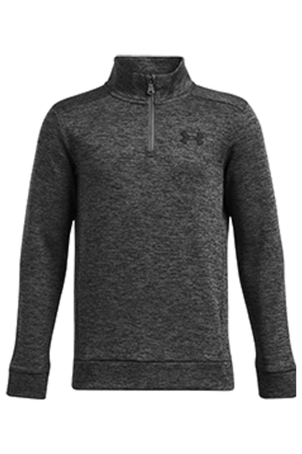 Under Armour Boys' 1/4 Zip in Castlerock / Black