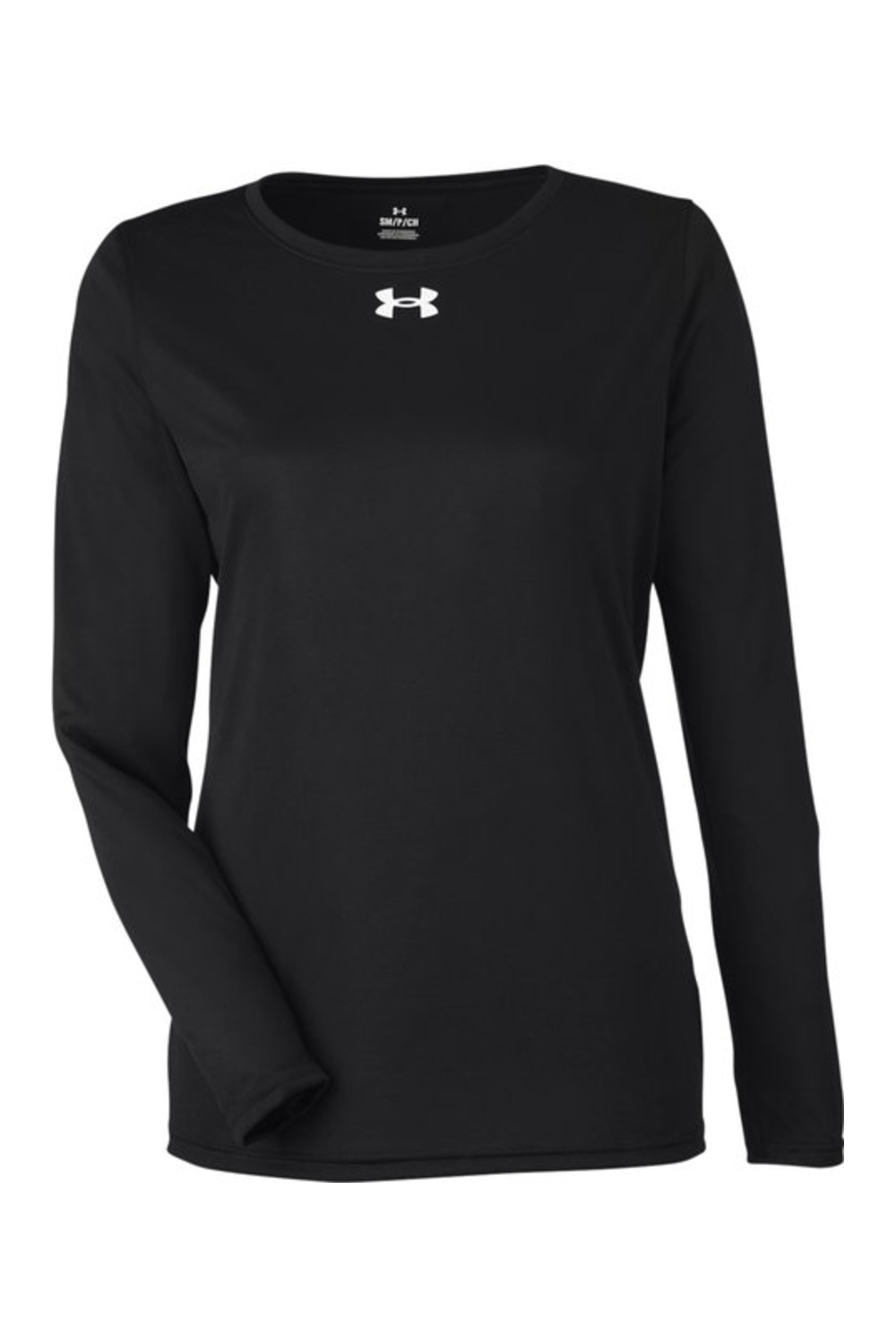 Under Armour Ladies' Team Tech Long-Sleeve T-Shirt in Black