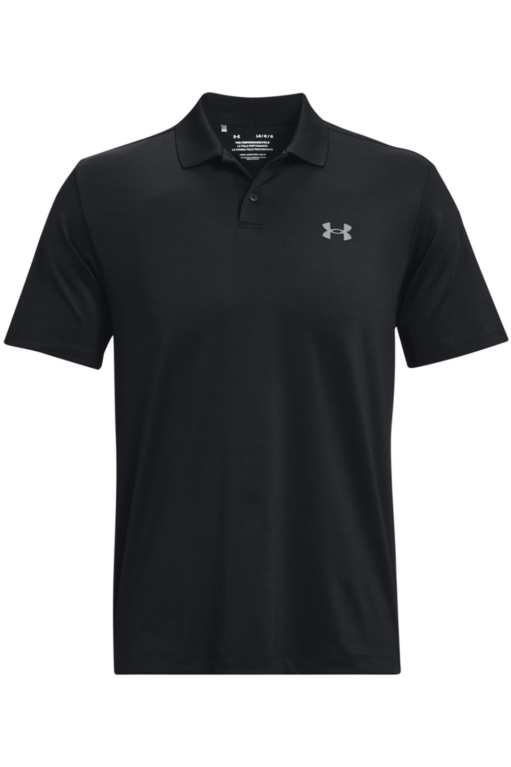 Under Armour Men's Performance 3.0 Golf Polo in Black