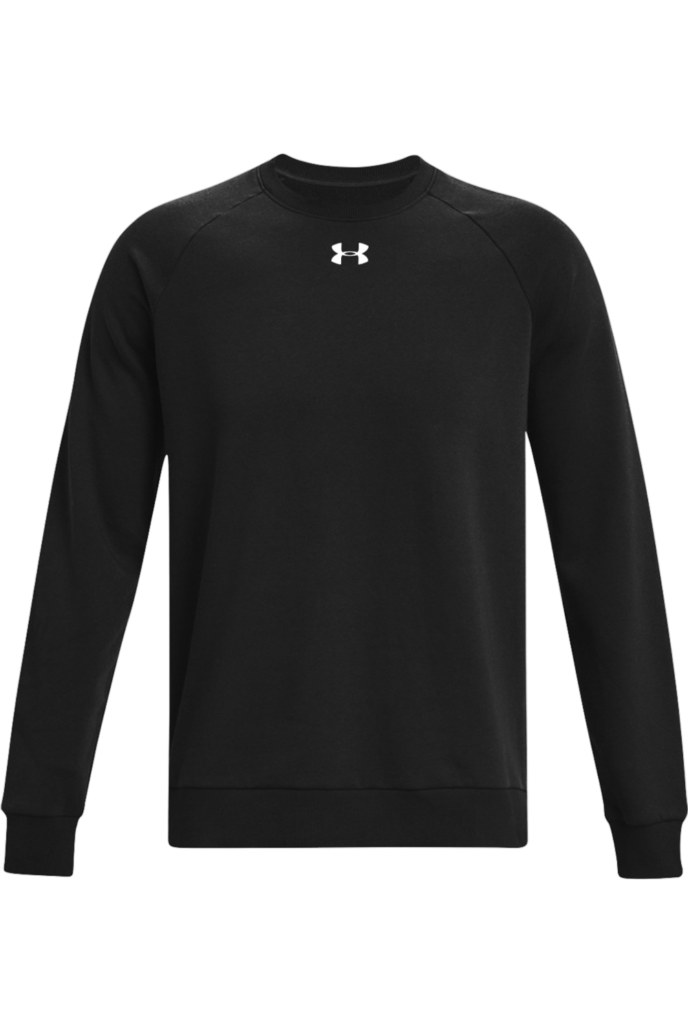 Under Armour Men's Rival Fleece Sweatshirt in Black