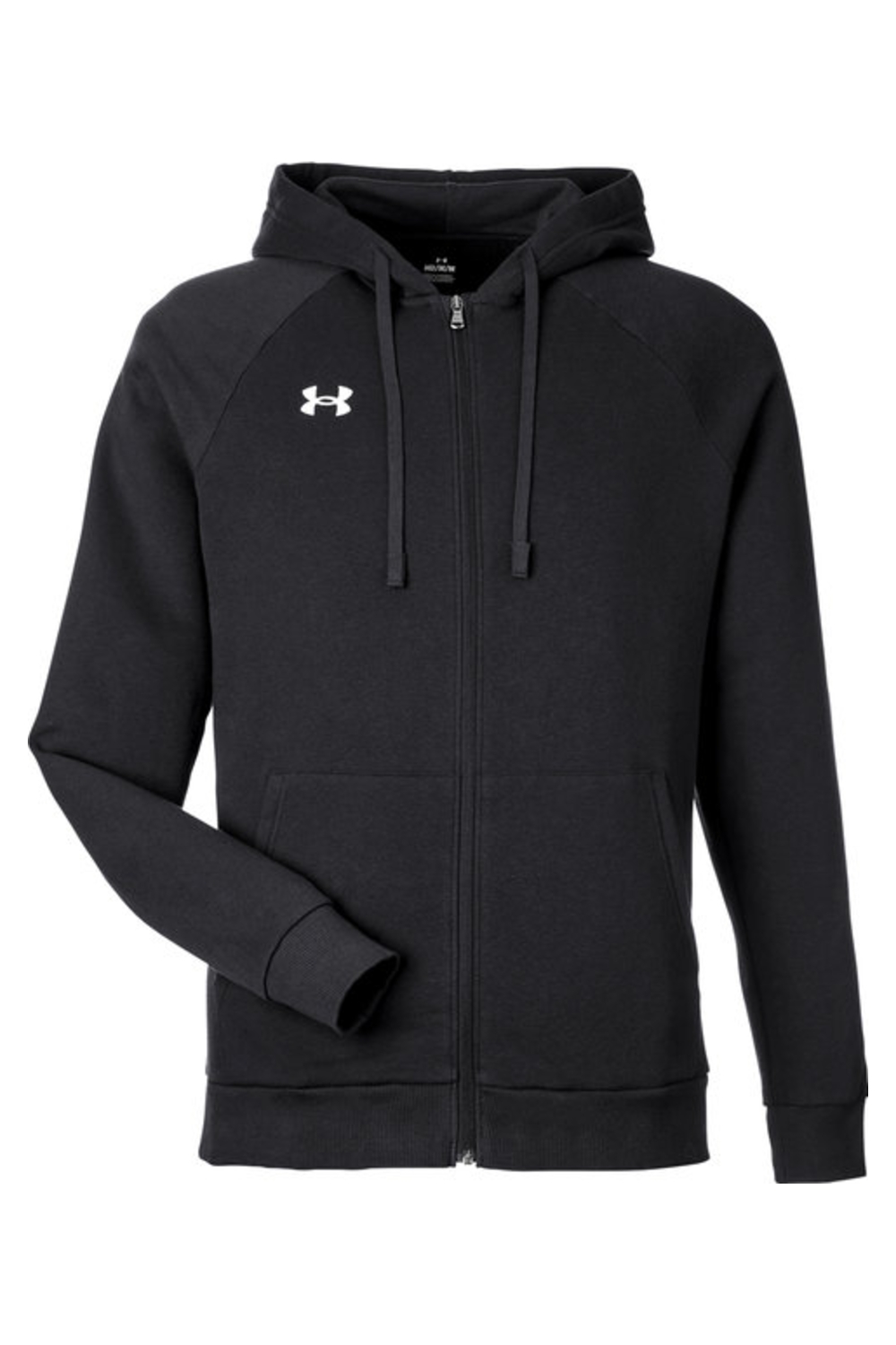 Under Armour Men's Rival Fleece Full-Zip in Black
