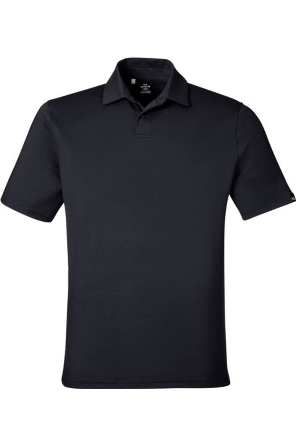 Under Armour Men's Recycled Polo in Black
