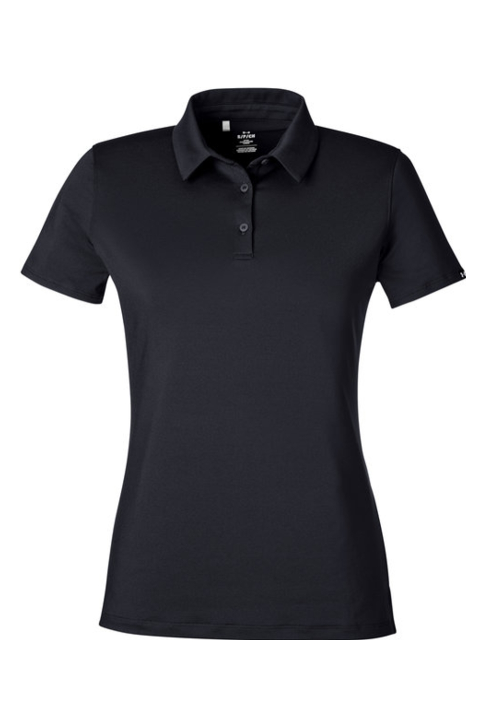 Under Armour Ladies' Recycled Polo in Black