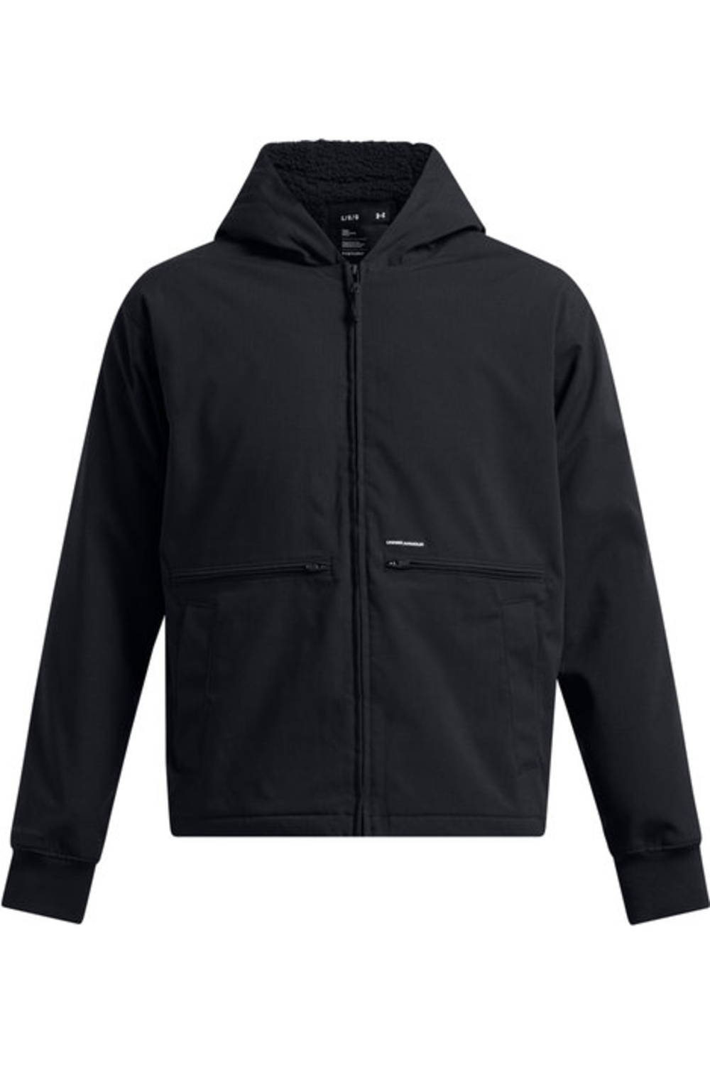 Under Armour Men's Icon Fleece Jacket in Black