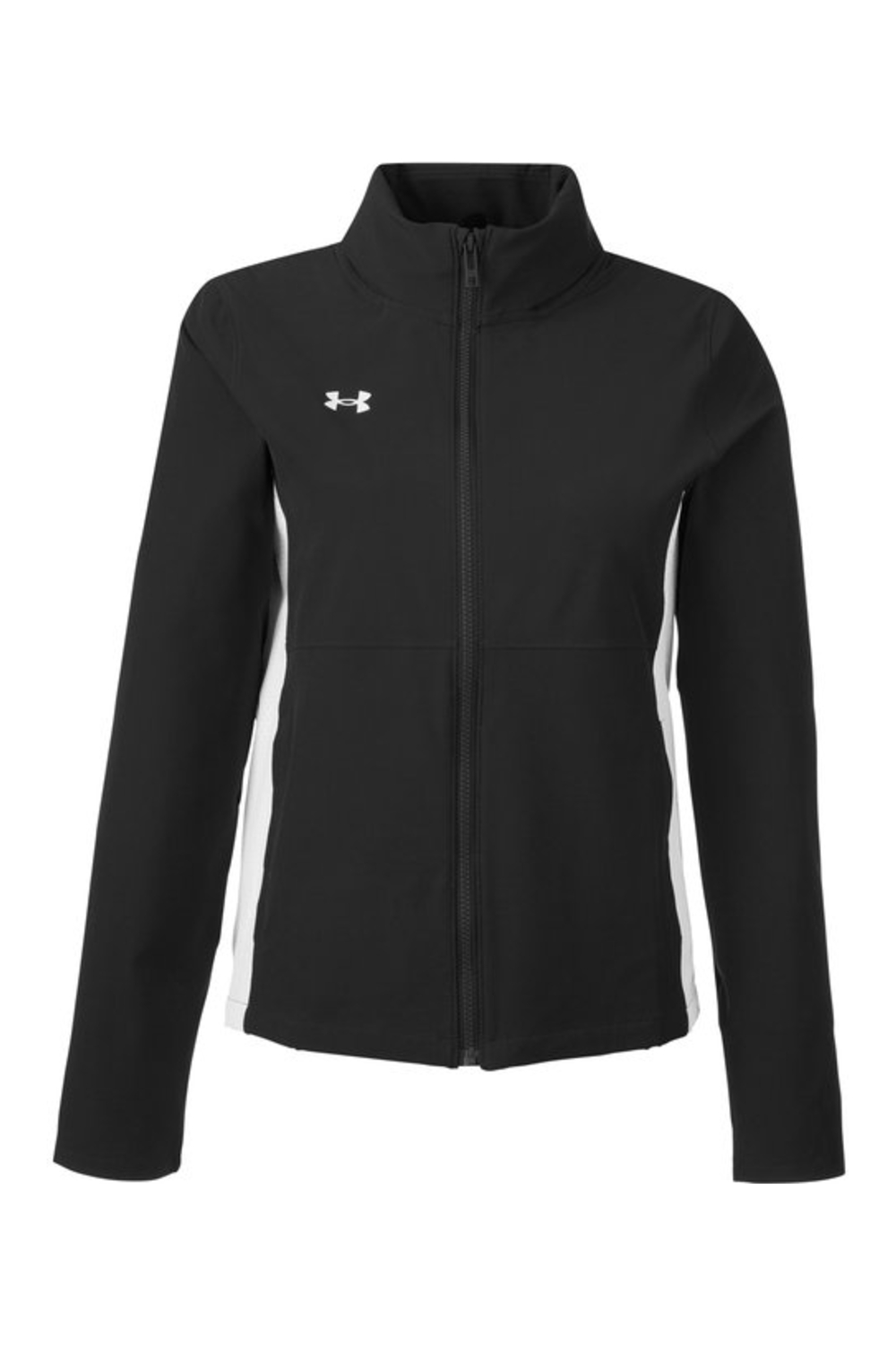 Under Armour Ladies' Rival Stretch Jacket in Black