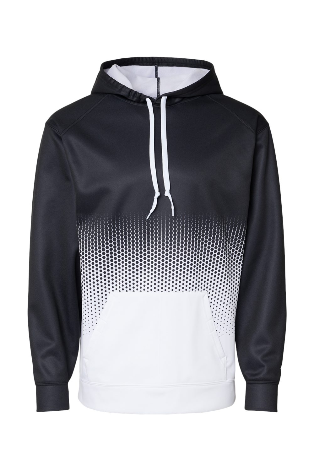 Badger Hex 2.0 Hooded Sweatshirt in Black
