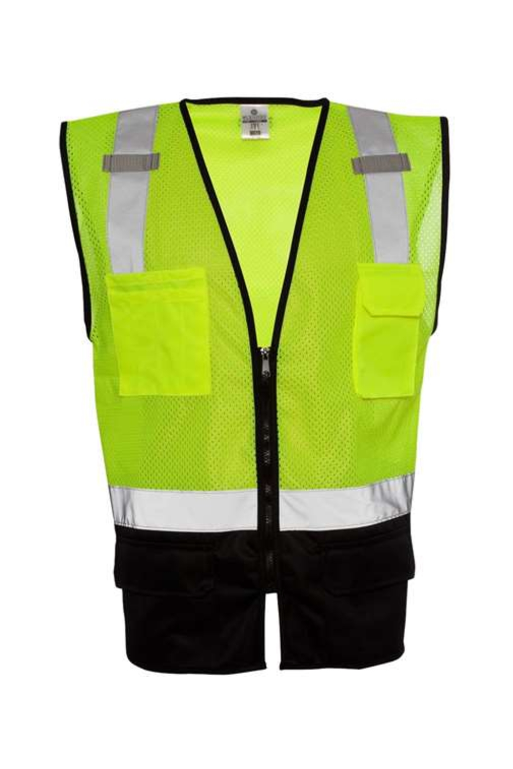 Kishigo - Black Bottom Mesh Class 2 Vest