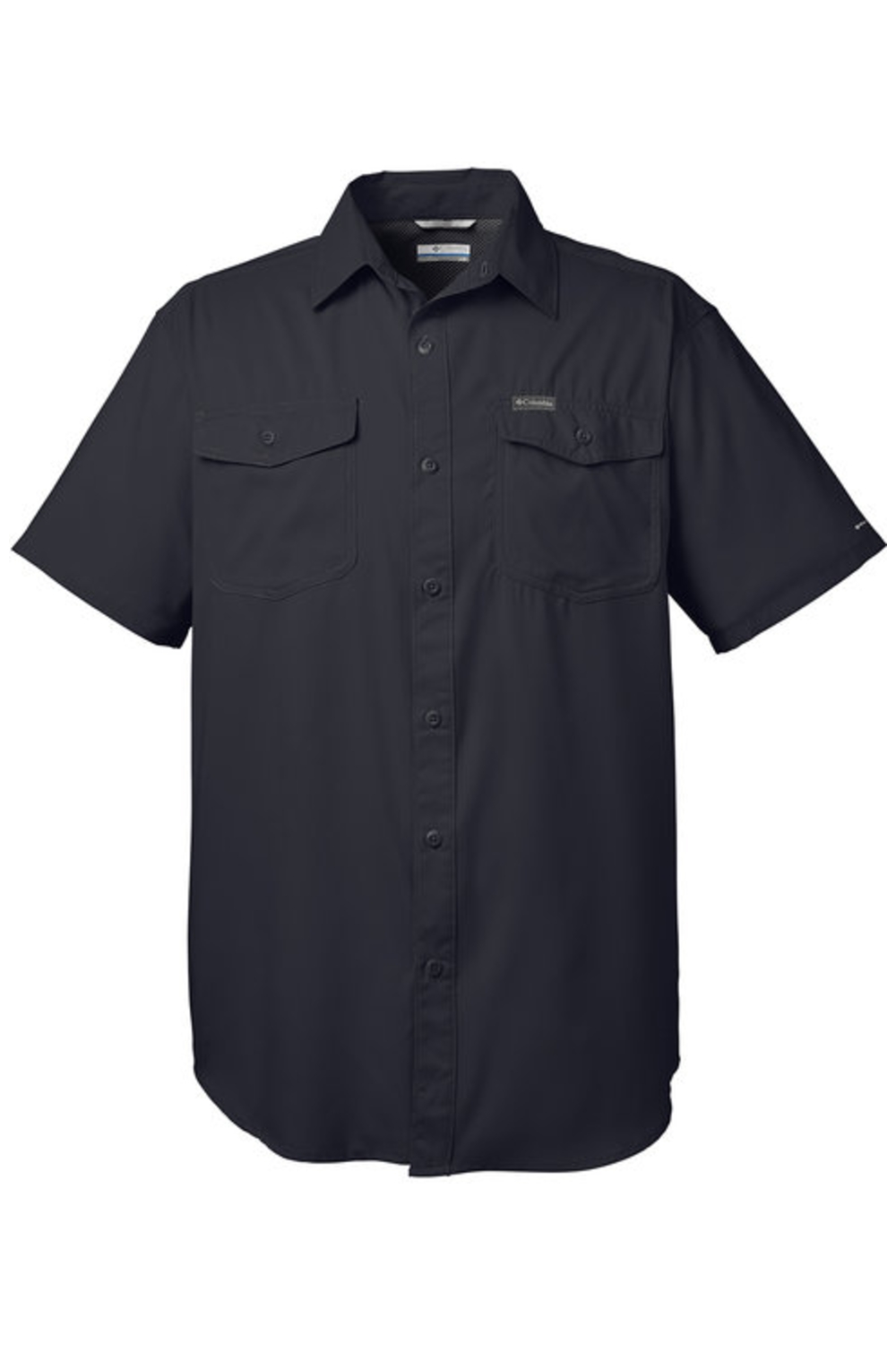 Columbia Men's Utilizer II Solid Performance Short-Sleeve Shirt in Black