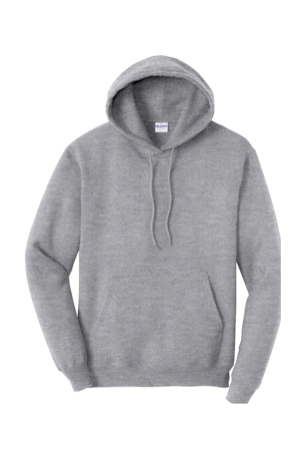 Gildan Heavy Blend Hooded Sweatshirt in Sport Grey