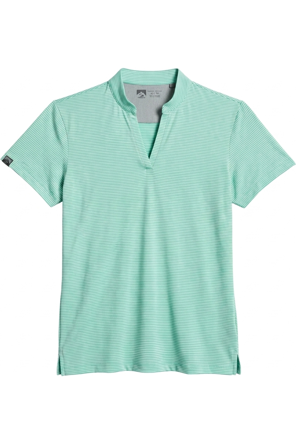Storm Creek Women's Optimist II Microstripe Short Sleeve Polo