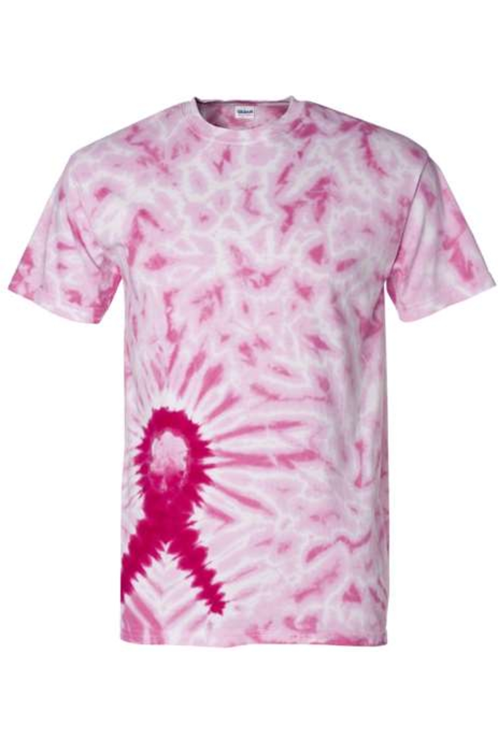 Dyenomite Awareness Ribbon Tie-Dyed T-Shirt