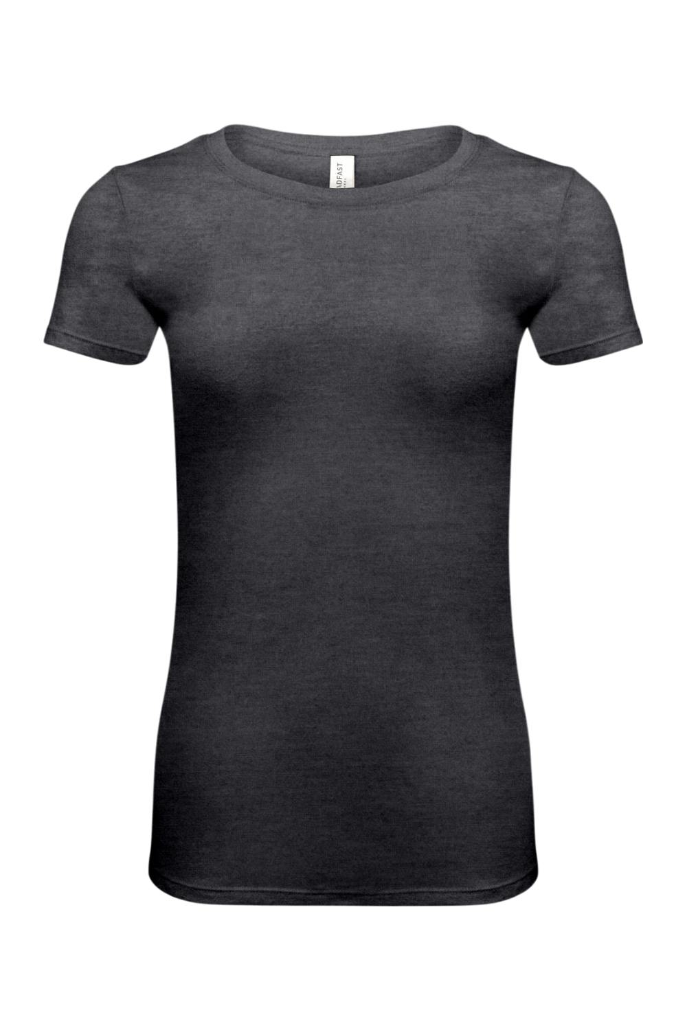 Threadfast Apparel Women's Tri-Blend Short-Sleeve T-Shirt in Black Triblend