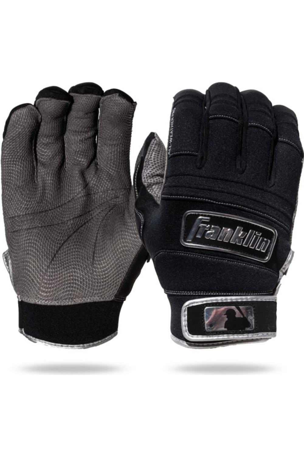 Franklin Sports All Weather Pro Baseball Batting Gloves