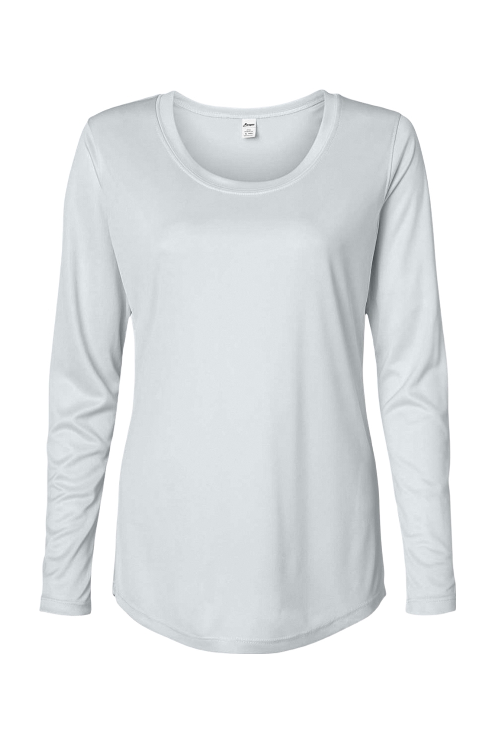 Drop Ship Paragon Women's Long Islander Performance Long Sleeve T-Shirt in Aluminum
