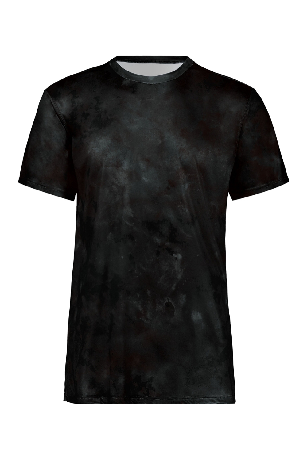 Holloway Youth Cotton-Touch Cloud T-Shirt in Black Cloud Print