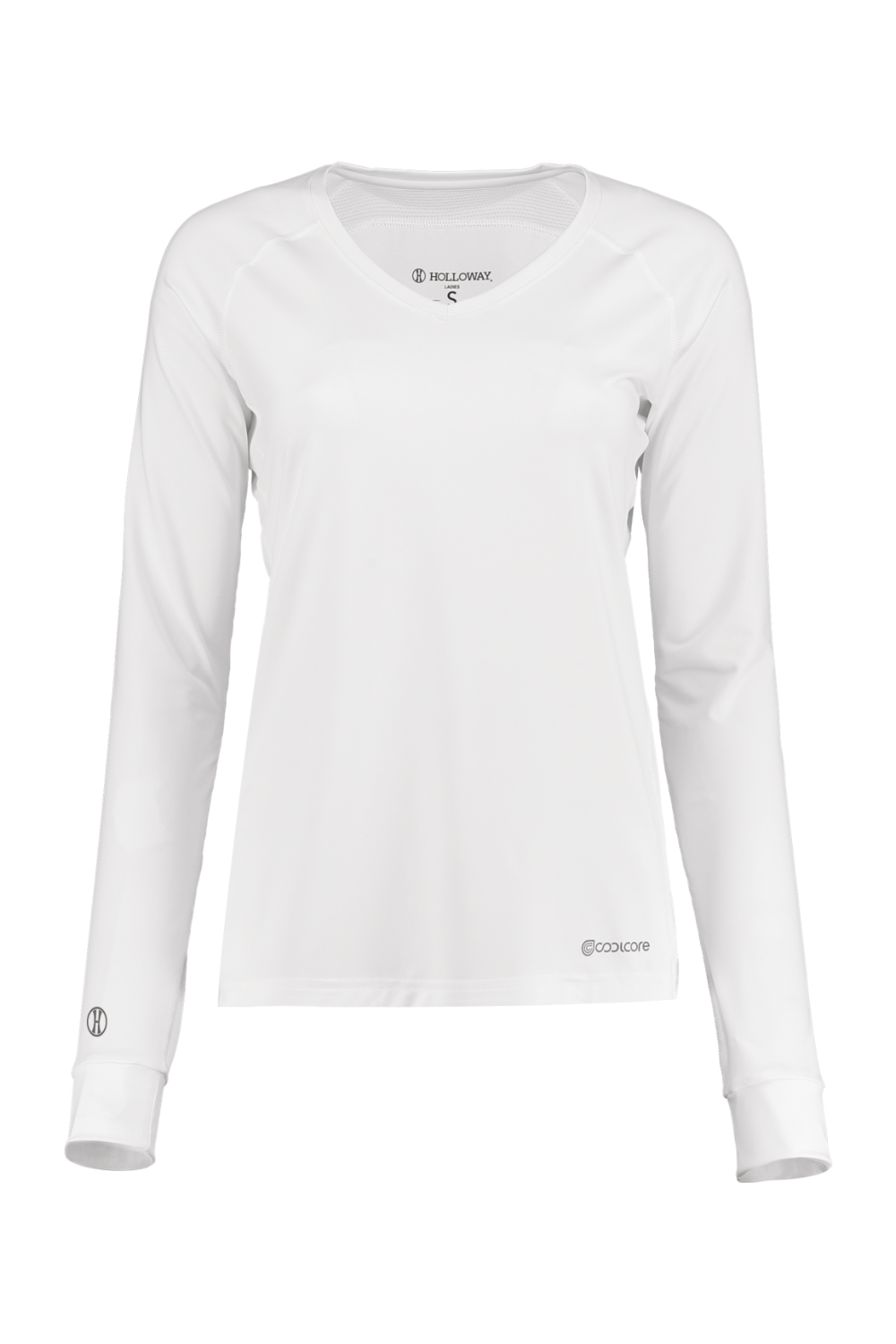 Holloway Ladies Electrify Long Sleeve Tee Powered by Coolcore