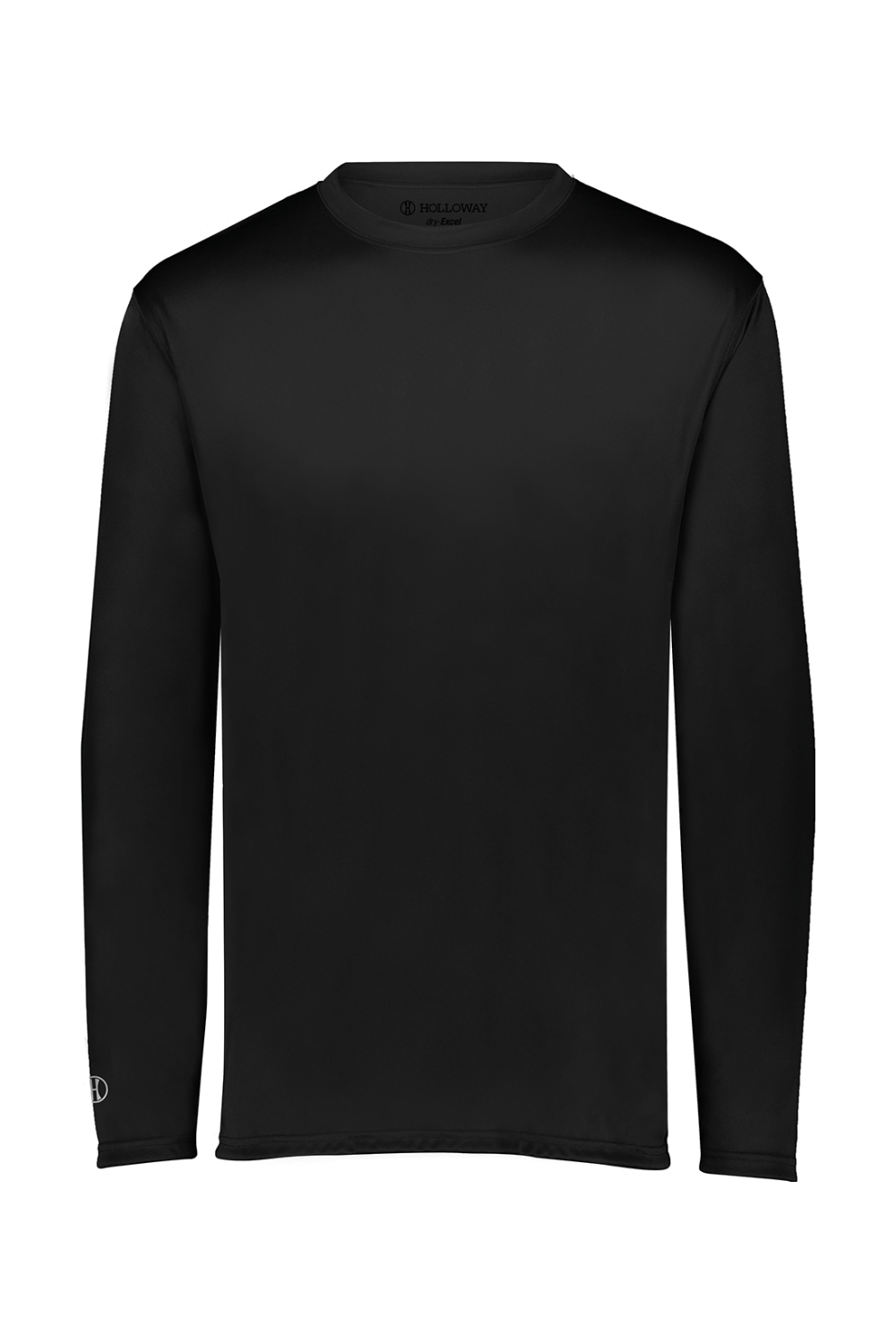 Holloway Momentum Long Sleeve T-Shirt in Black
