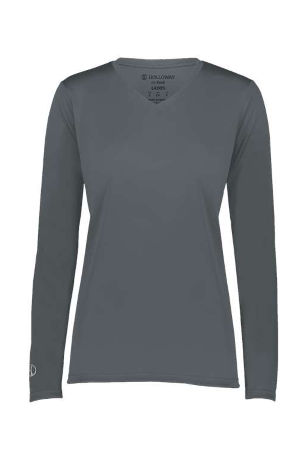 Holloway Girls' Momentum Long Sleeve V-Neck T-Shirt