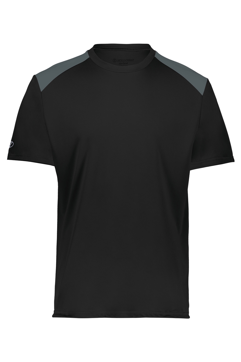 Holloway Momentum Team Tee in Black/ Iron