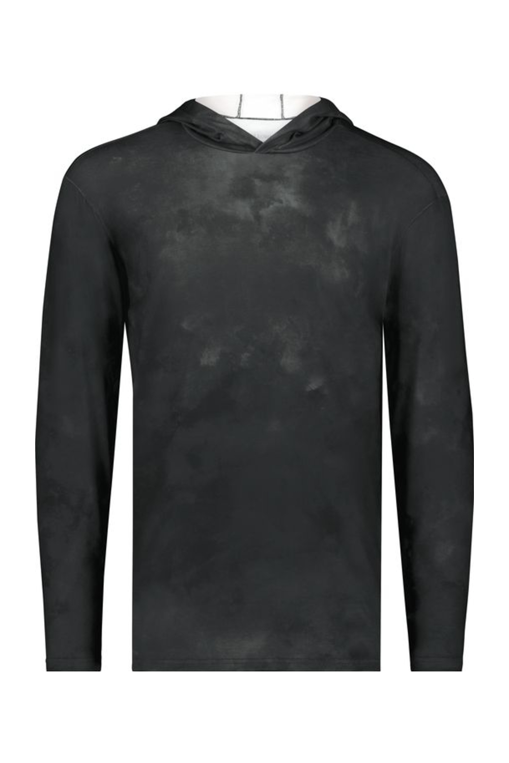 Holloway Stock Cotton-Touch Poly Hoodie in Black Cloud Print