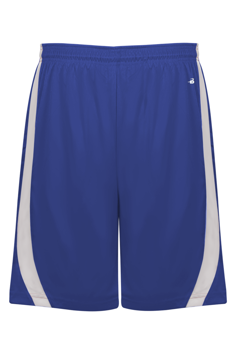 Badger B-Slam Rev. Youth Short in Royal/ White