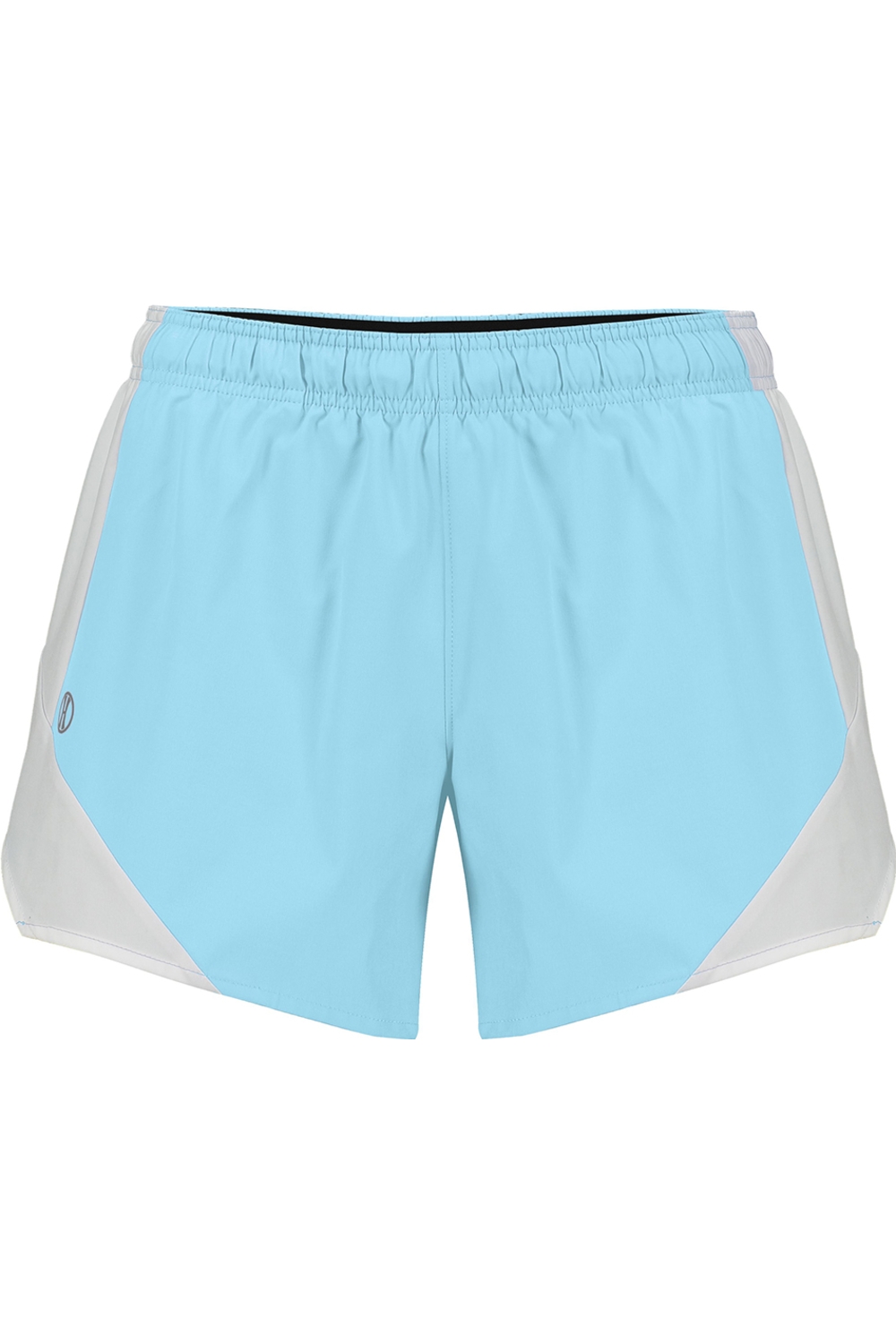 Holloway Ladies Olympus Shorts in Aqua/ White