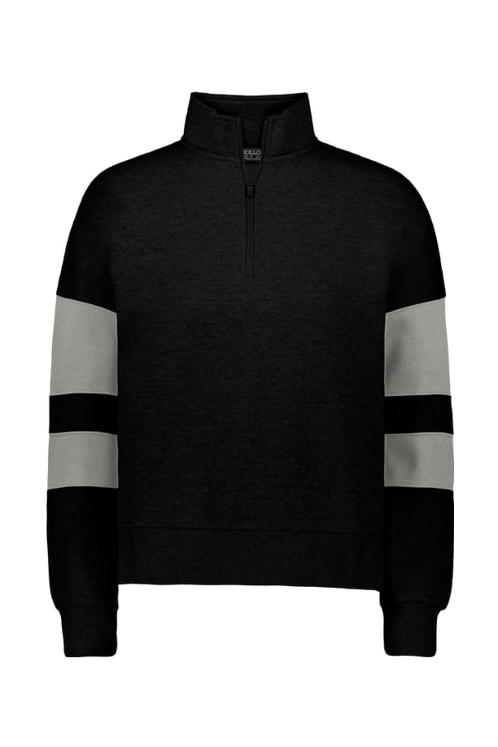Holloway Ladies Jackson Way Pullover in Black/ Charcoal Heather