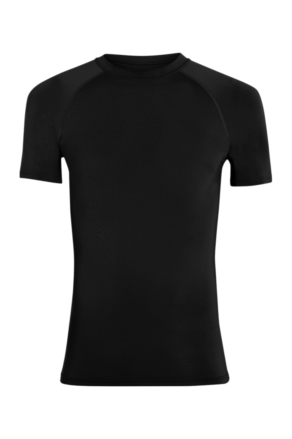 Augusta Sportswear Youth Hyperform Compression Short Sleeve Tee in Black