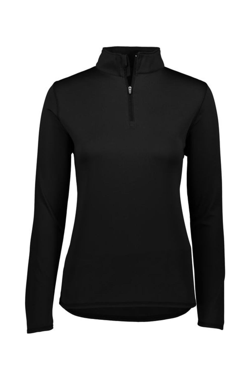 Augusta Sportswear Women's Attain Color Secure Performance Quarter-Zip Pullover in Black