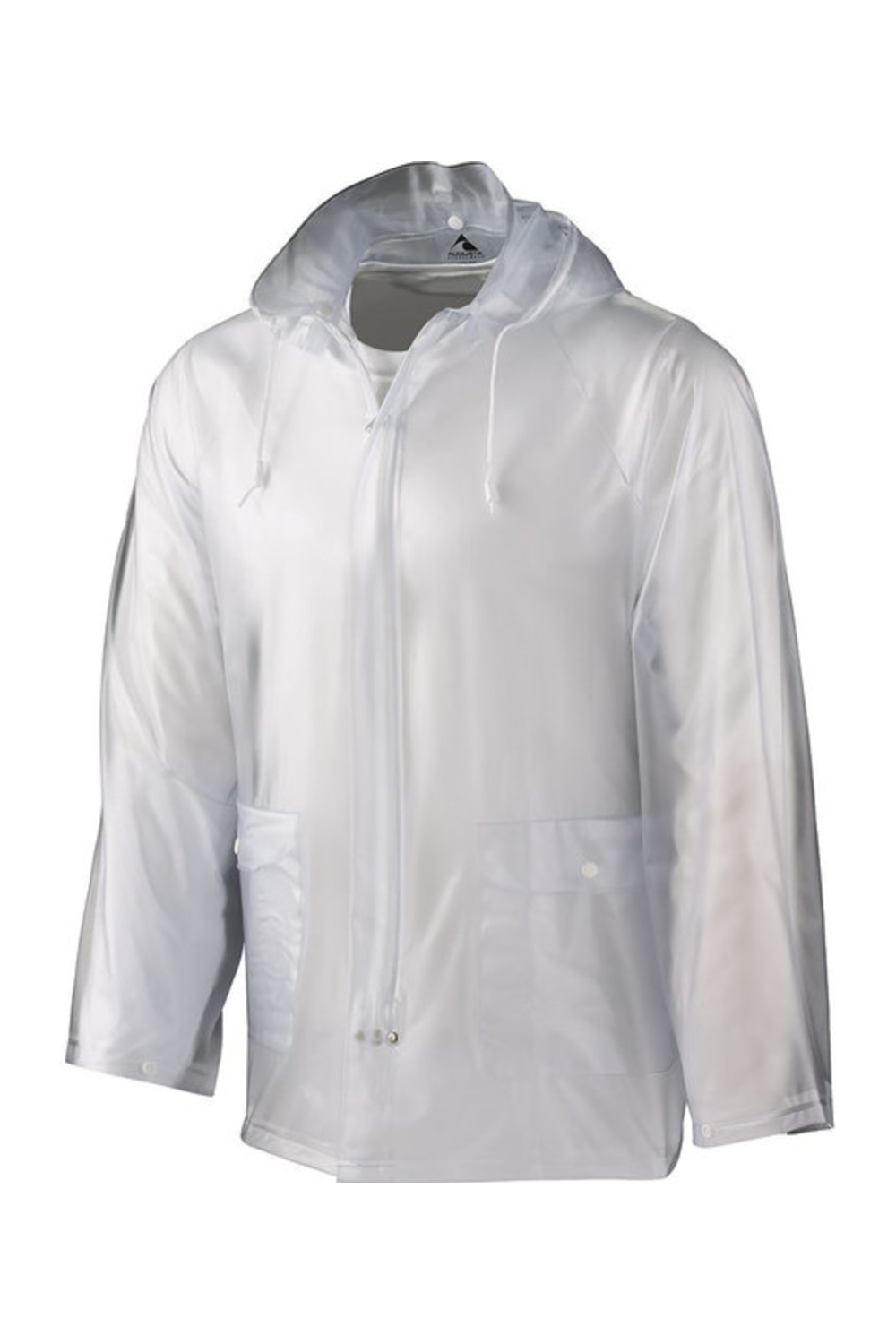 Augusta Sportswear Clear Hooded Rain Jacket