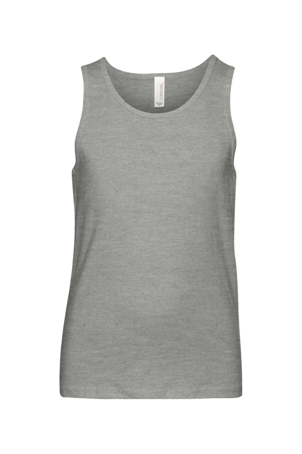 Bella + Canvas Youth Heather CVC Tank in Athletic Heather