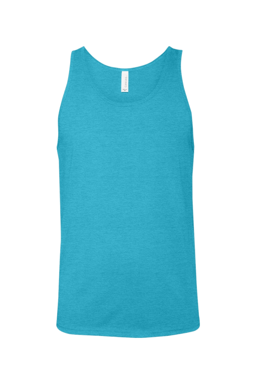 Bella + Canvas Triblend Tank in Aqua Triblend