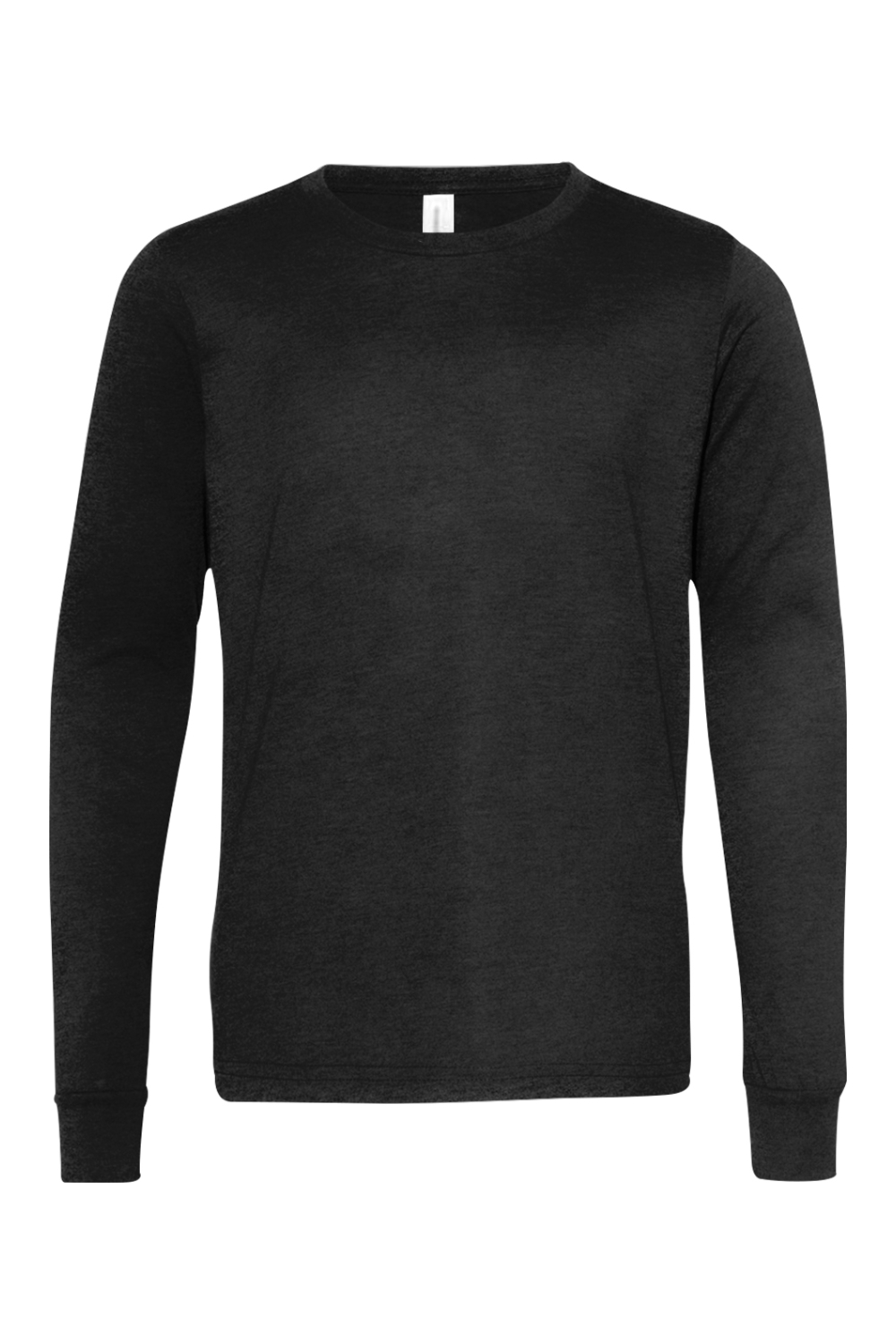 BELLA + CANVAS Youth Jersey Long Sleeve Tee in Black