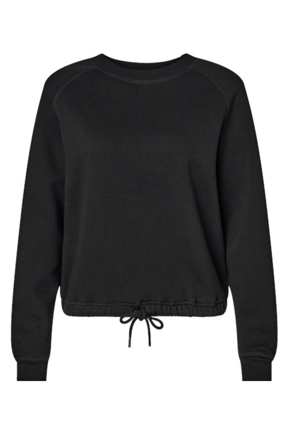 LAT Women's Relaxed 3-End Boxy Fleece Crewneck Sweatshirt