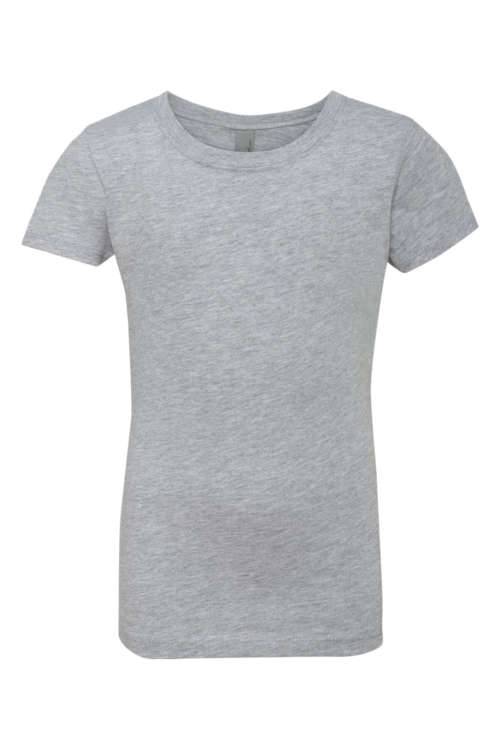 Next Level Girls’ Princess Crew in Heather Grey