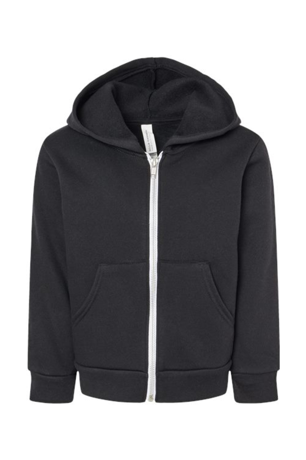 Bella + Canvas Toddler Sponge Fleece Full-Zip Hoodie