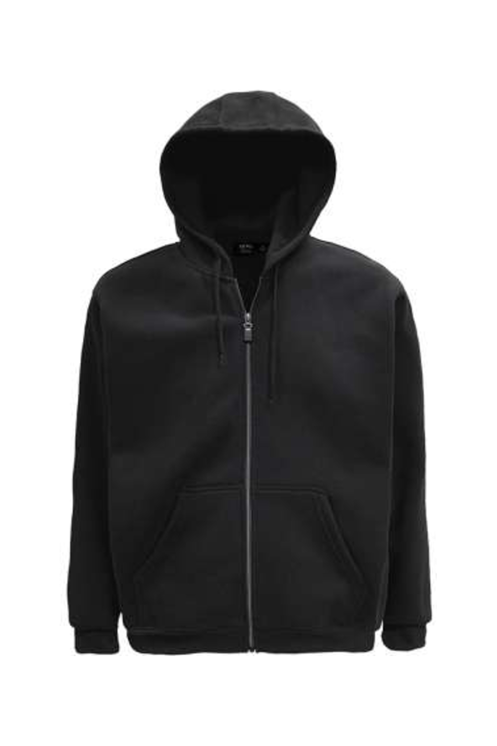 CVC Unisex HEAVYWEIGHT Cotton Polyester Fleece Full Zip Hooded Sweatshirt