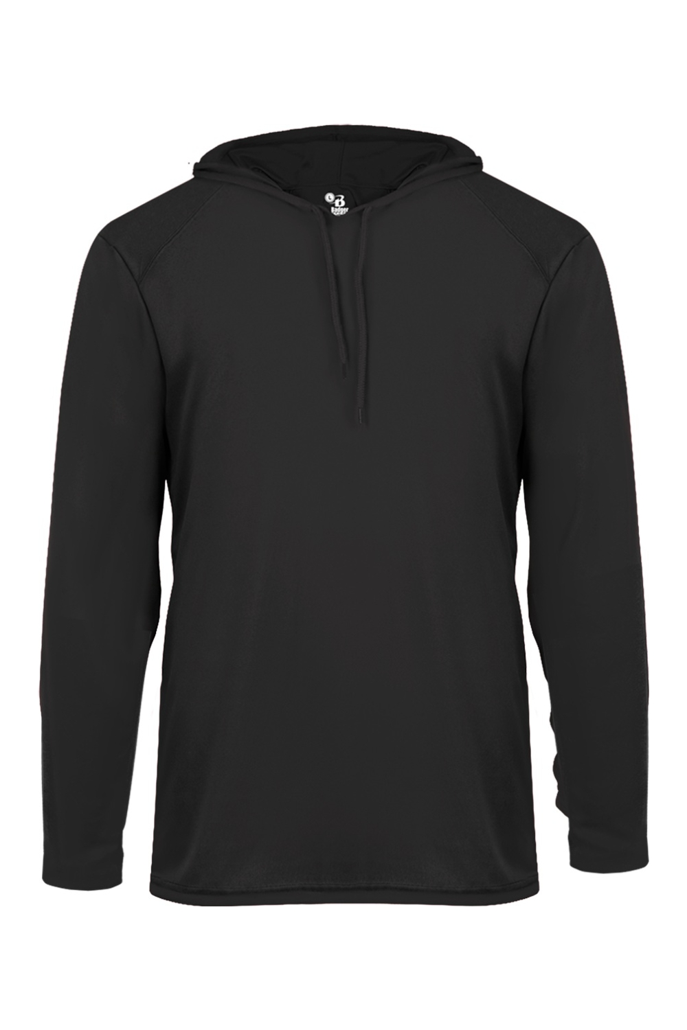 B-Core L/S Hood Tee in Black