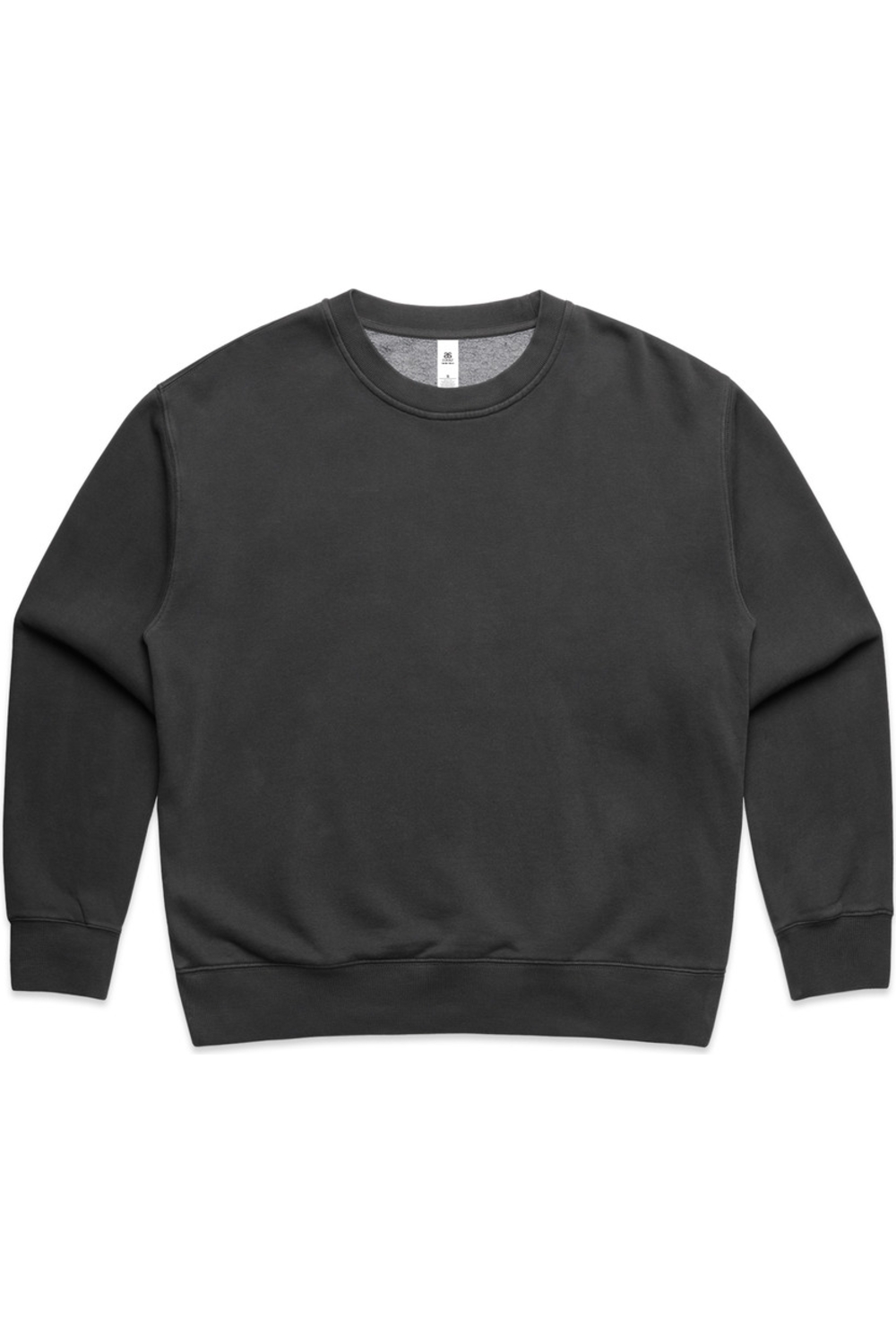 AS Colour Wo's Relax Faded Crew in Faded Black