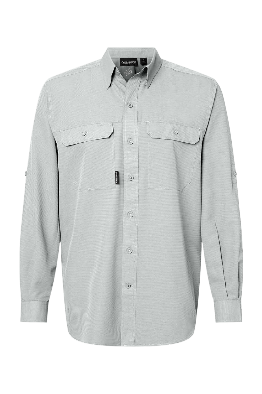 Dri Duck Crossroad Woven Shirt in Grey